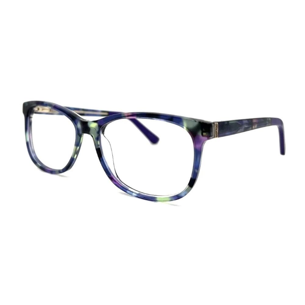 NICOLE MILLER BROOK C01 NAVY PURPLE MULTICOLOR AUTHENTIC EYEGLASSES 56-16-140